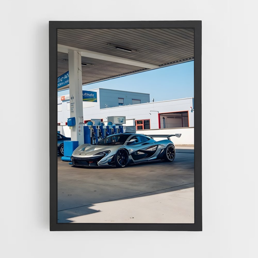 Poster Essence d'Automobile – affiche Mclaren (vue 2)